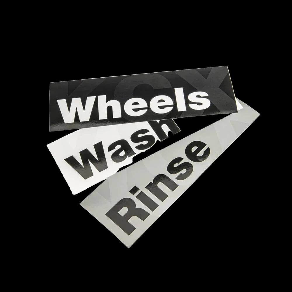 Koch Chemie Bucket Labels Rinse Wash Wheels