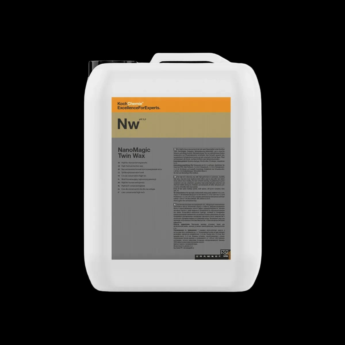 Koch Chemie NanoMagic Twin Wax 20 L – Ceară high-tech cu efect lotus